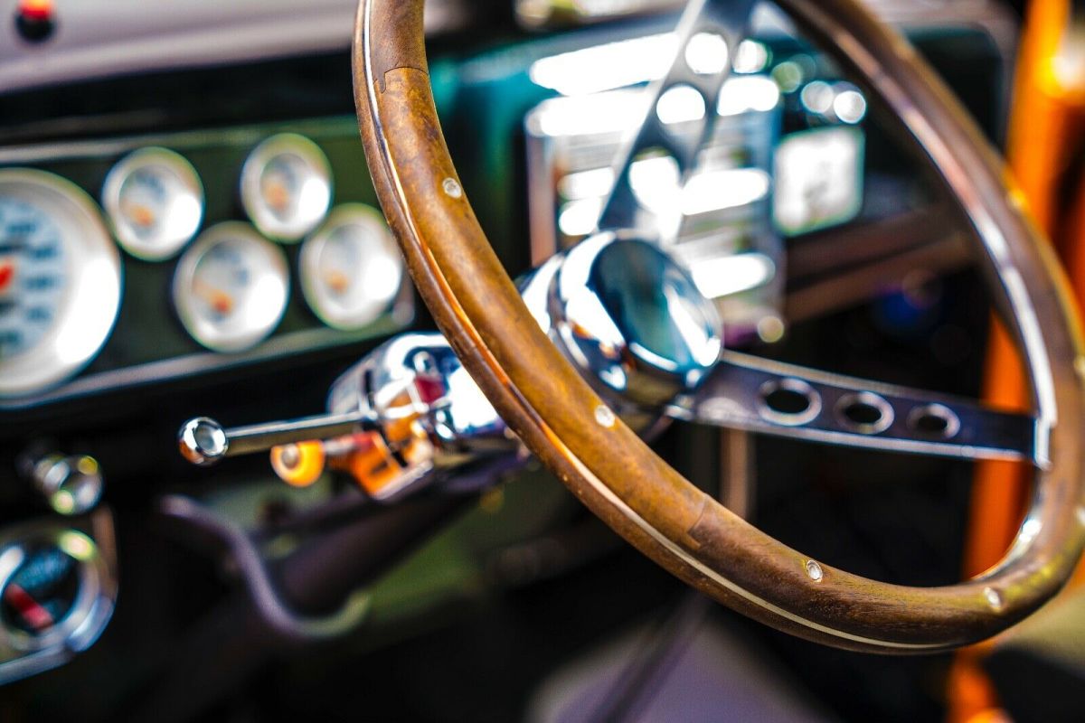 1949 Orange Ford Other Pickups Standard Cab Pickup