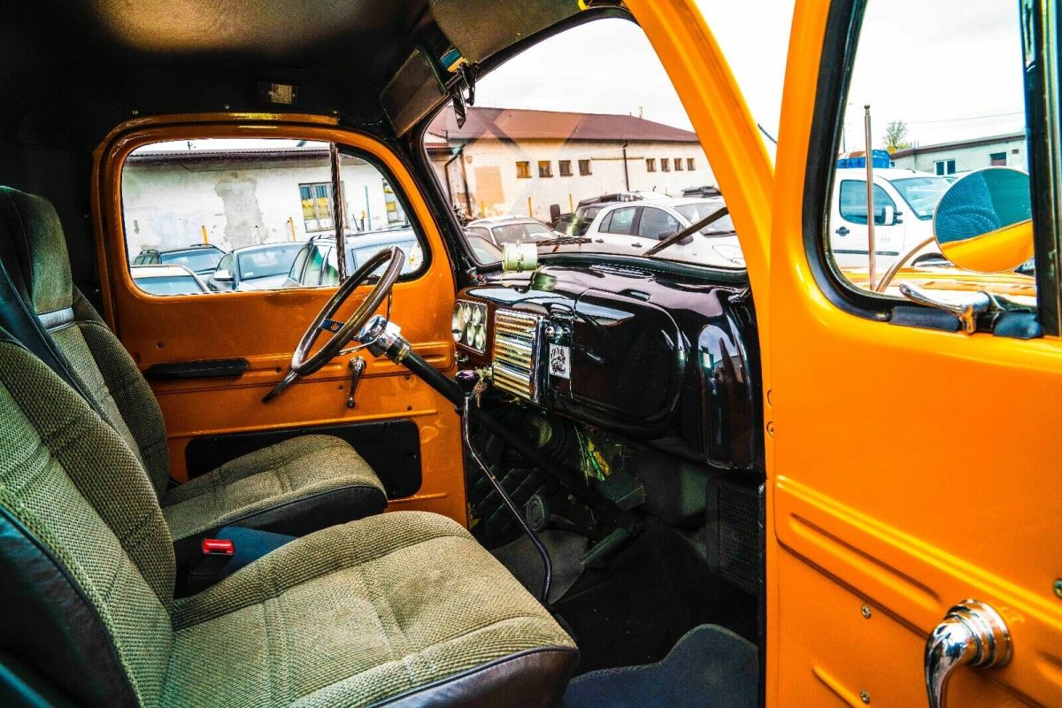 1949 Orange Ford Other Pickups Standard Cab Pickup