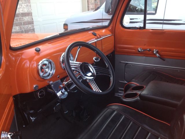 1952 Orange Ford Other Pickups Standard Cab Pickup