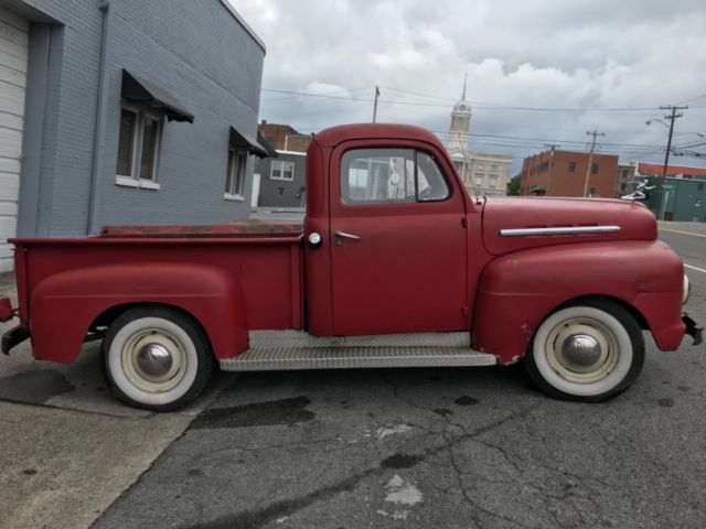 1951 Red Ford F-100 F1