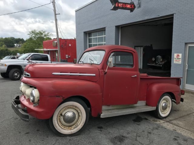 1951 Red Ford F-100 F1