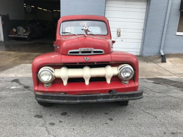 1951 Red Ford F-100 F1