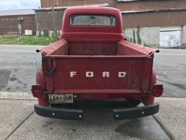 1951 Red Ford F-100 F1