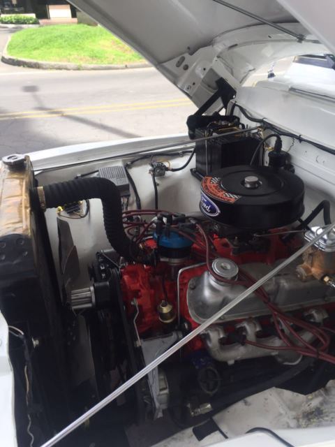 1955 White Ford F-100 Standard Cab Pickup