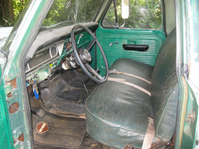 1968 Green Ford F-100