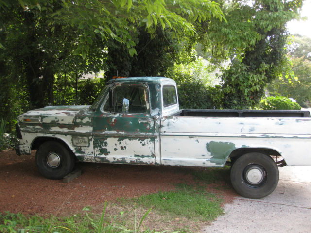 1968 Green Ford F-100