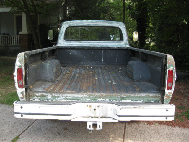 1968 Green Ford F-100