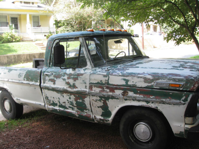 1968 Green Ford F-100
