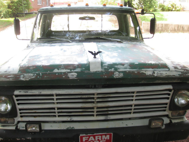 1968 Green Ford F-100