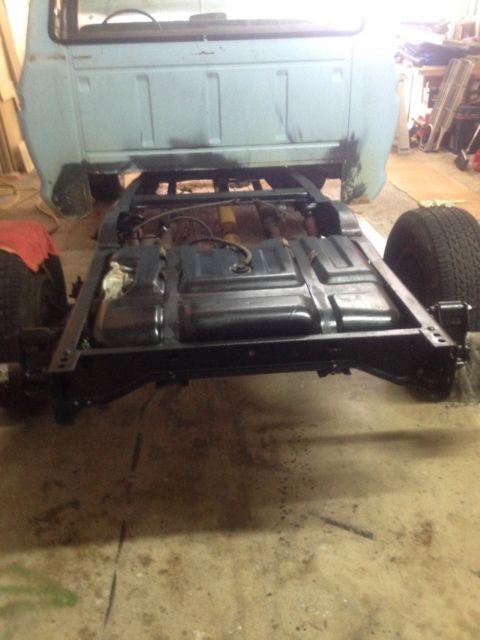 1973 Blue Ford F-100 Standard Cab Pickup