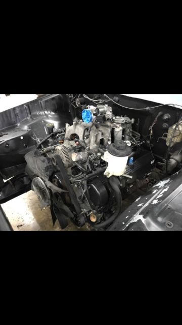 1973 Blue Ford F-100 Standard Cab Pickup