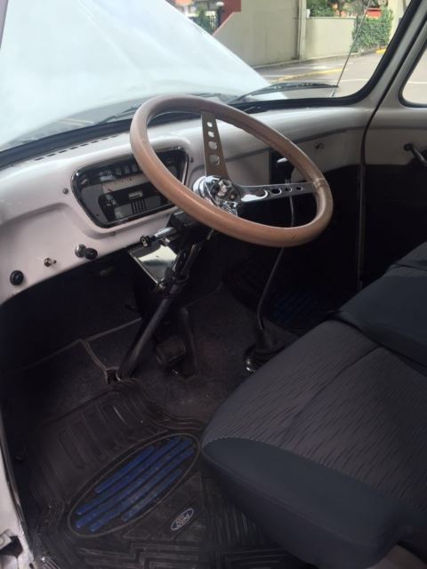 1955 White Ford F-100 Standard Cab Pickup