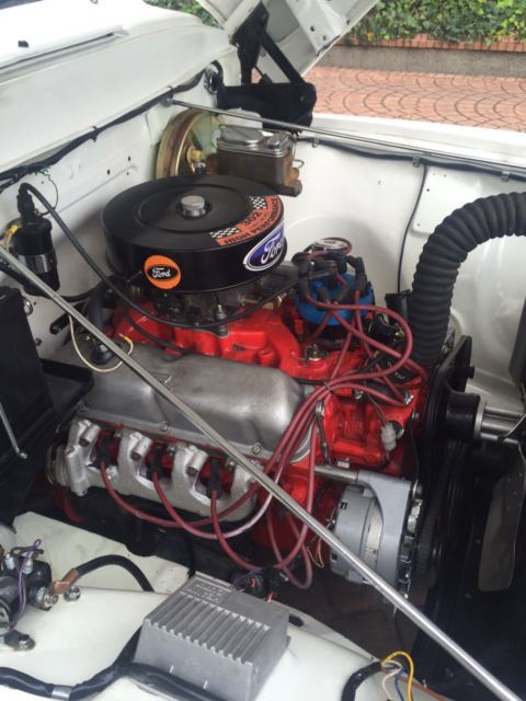 1955 White Ford F-100 Standard Cab Pickup
