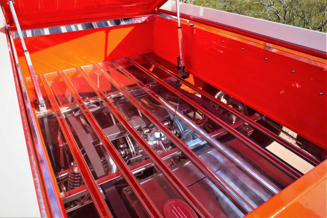 1956 Orange Ford F-100 Standard Cab Pickup