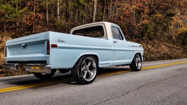 1972 Blue Ford F-100