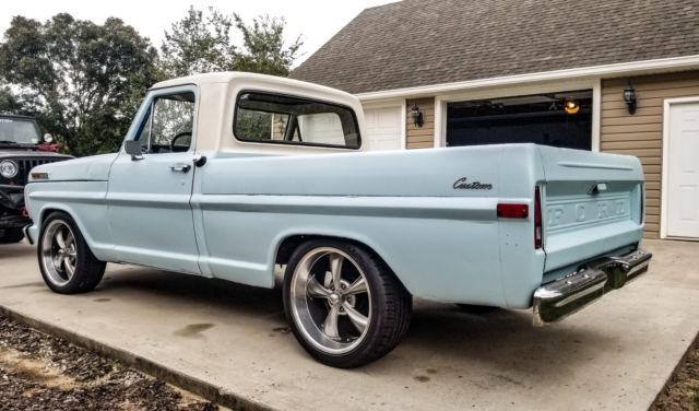 1972 Blue Ford F-100