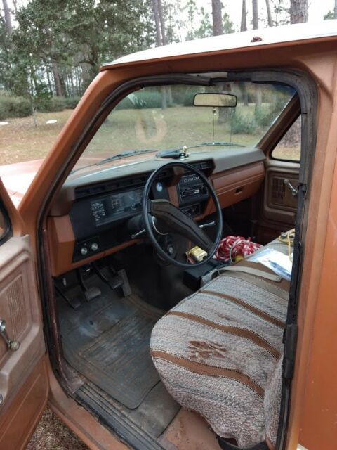 1981 BROWN AND TAN Ford F-100