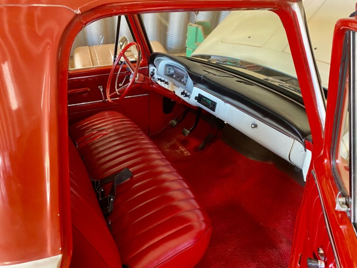 1966 Red Ford F100 Pickup