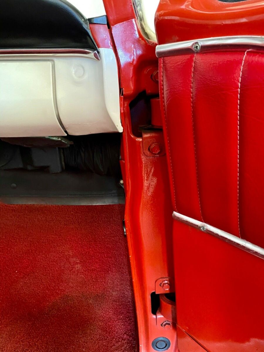 1966 Red Ford F100 Pickup