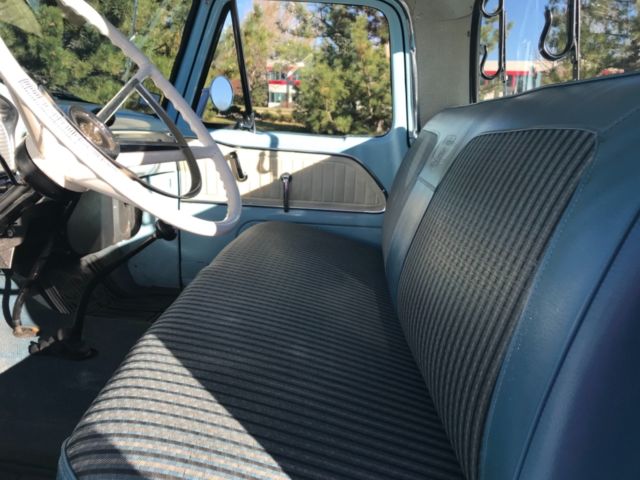 1964 Blue Ford F-100 Standard Cab Pickup