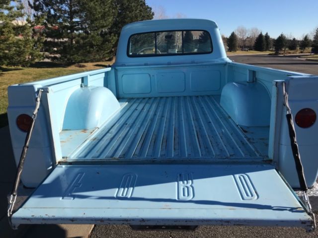 1964 Blue Ford F-100 Standard Cab Pickup