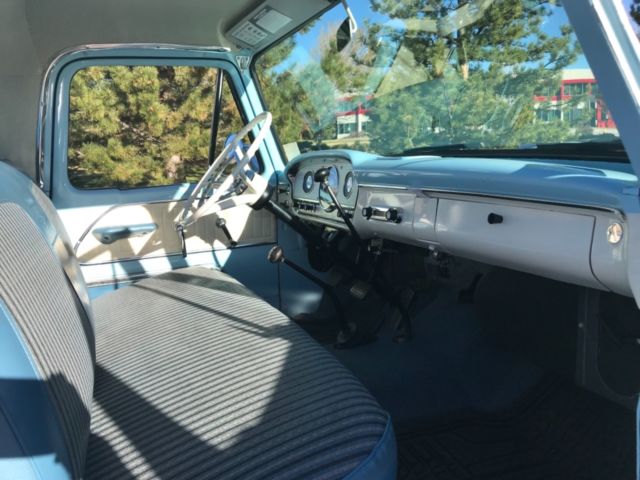 1964 Blue Ford F-100 Standard Cab Pickup