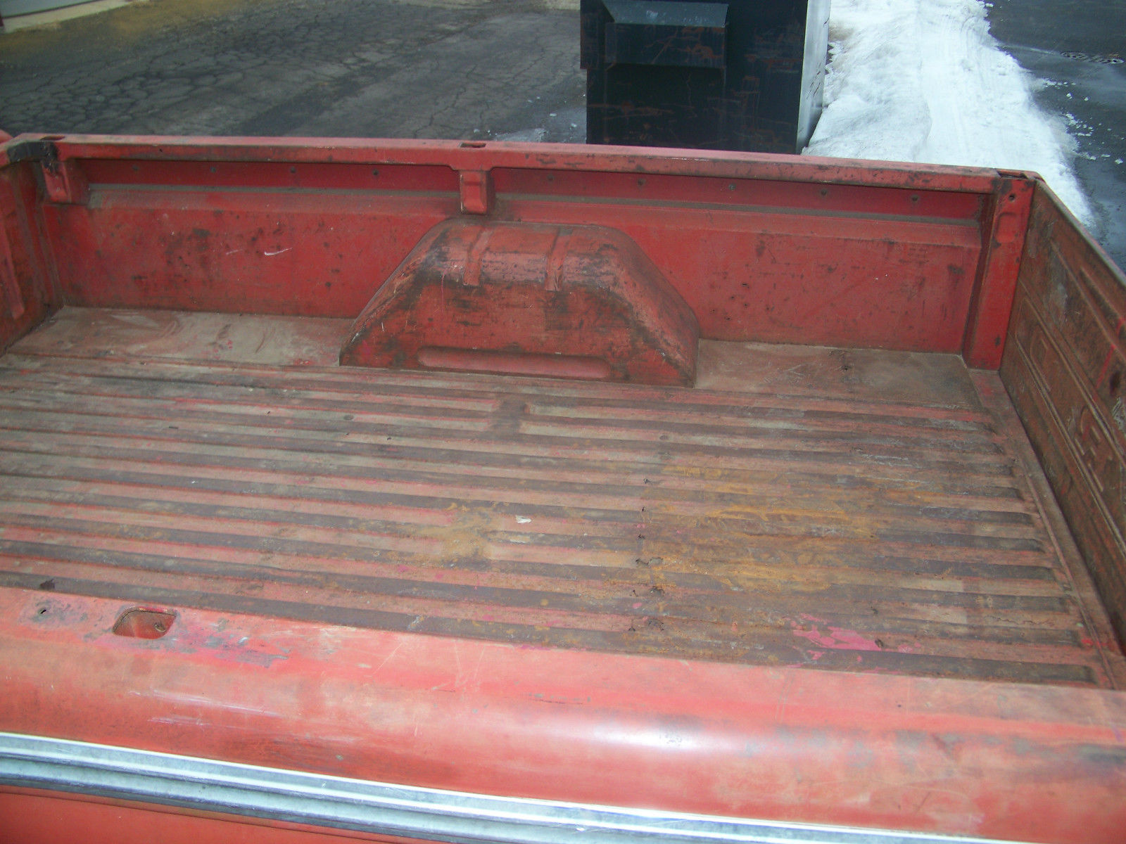 1966 Red Ford F-100 pick up