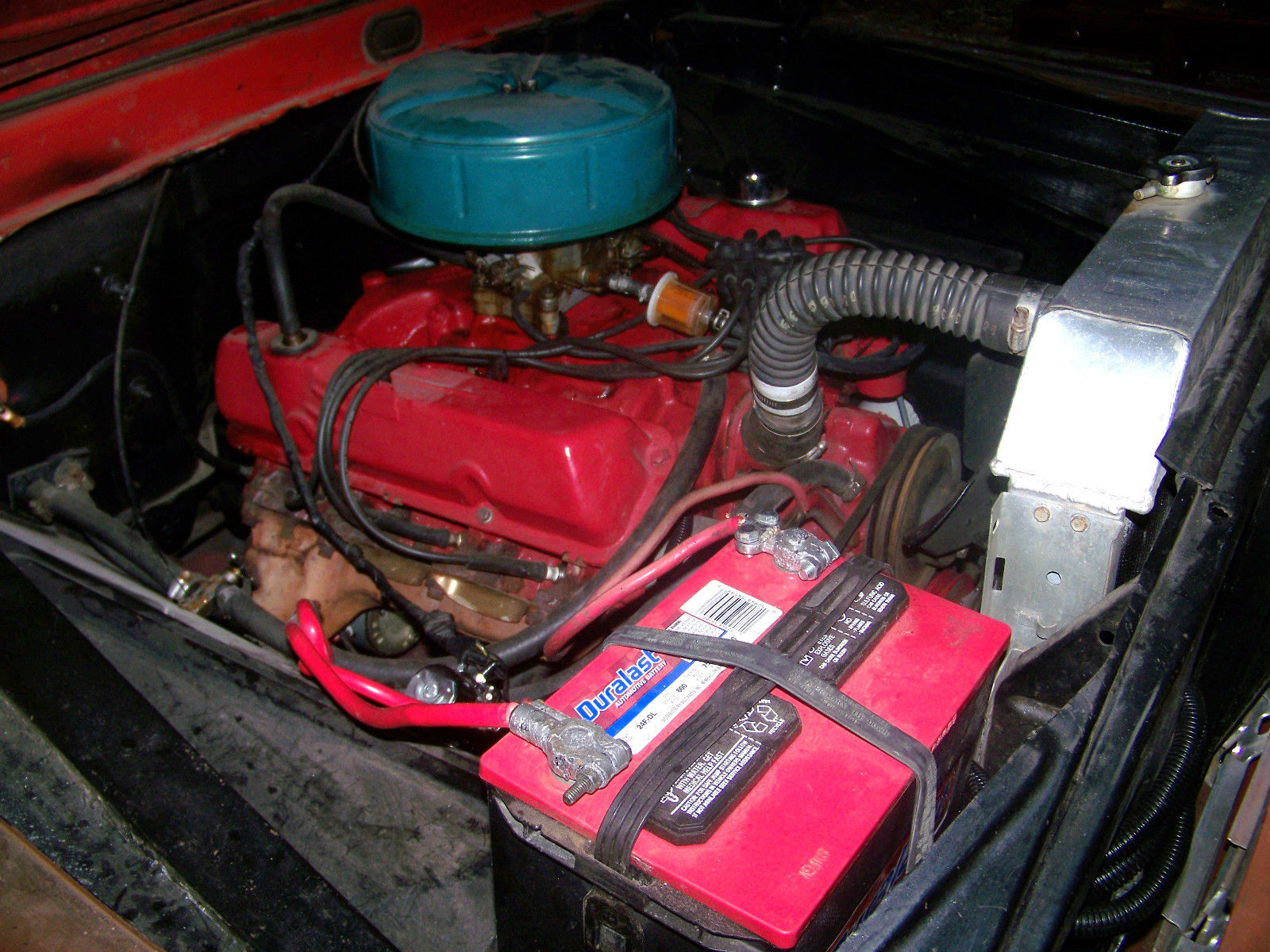 1966 Red Ford F-100 pick up