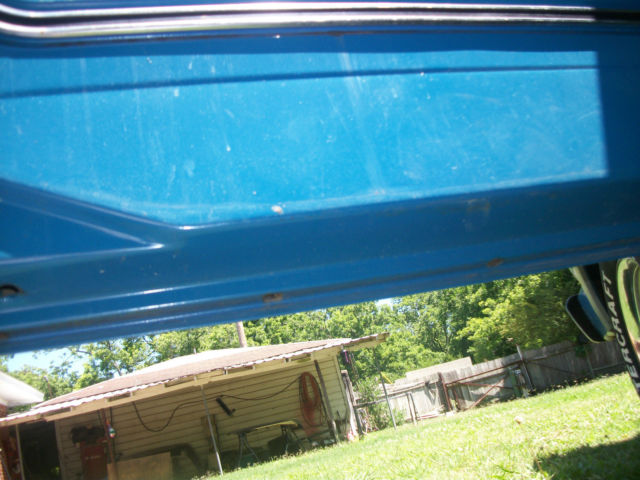 1969 Blue Ford F-100 Standard Cab Pickup