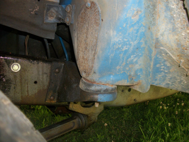 1969 Blue Ford F-100 Standard Cab Pickup