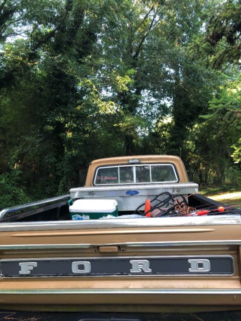 1971 Gold Ford F-150