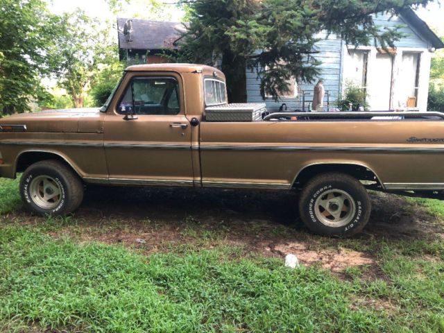 1971 Gold Ford F-150