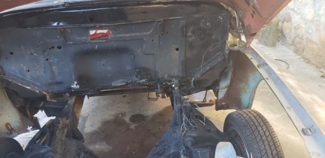 1955 Black Ford F-100 Standard Cab Pickup