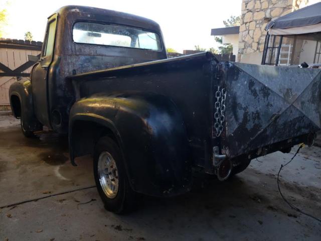 1955 Black Ford F-100 Standard Cab Pickup