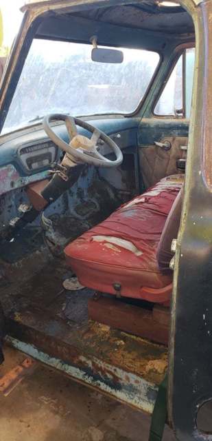 1955 Black Ford F-100 Standard Cab Pickup