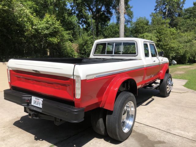 1978 Red & White Ford Other Pickups Custom Cab