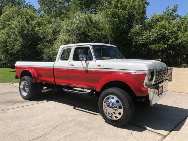 1978 Red & White Ford Other Pickups Custom Cab