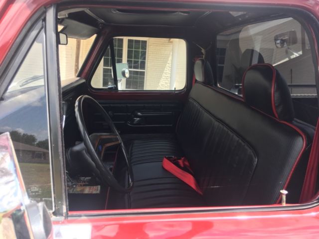 1978 Red Ford F-150 Pickup truck