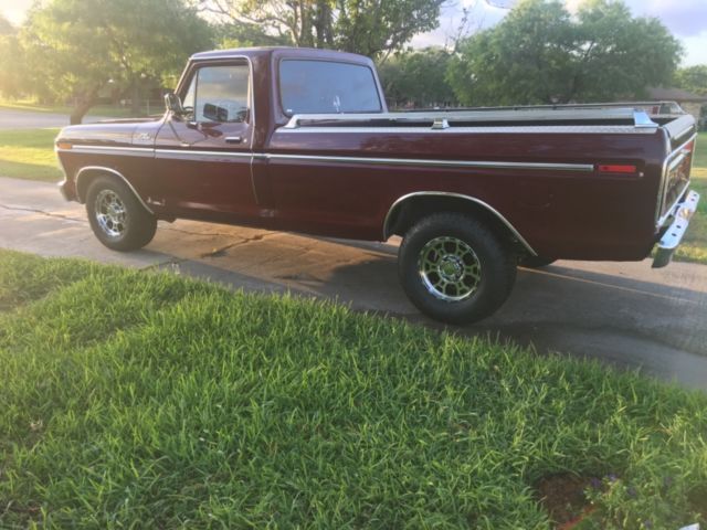 1978 Red Ford F-150 Pickup truck