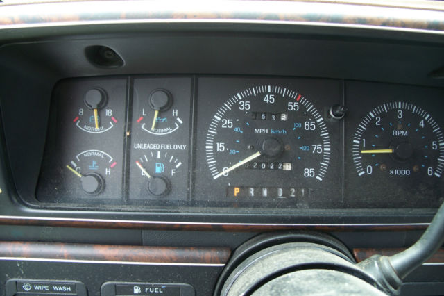 1990 Brown Ford F-250 Extended Crew Cab Pickup