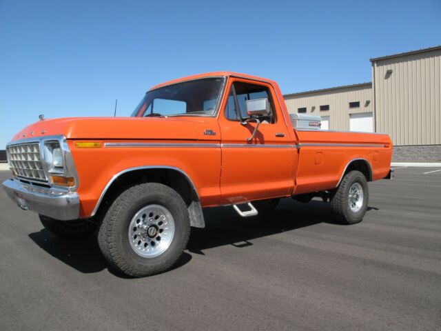 1978 Orange Ford F-250