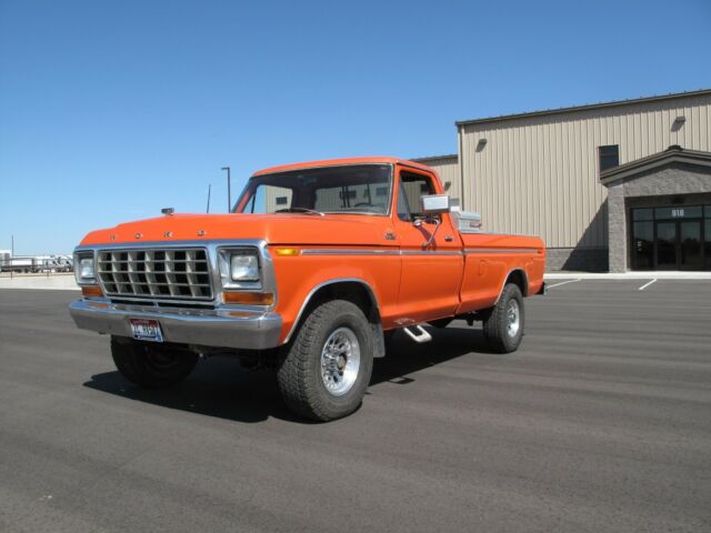 1978 Orange Ford F-250
