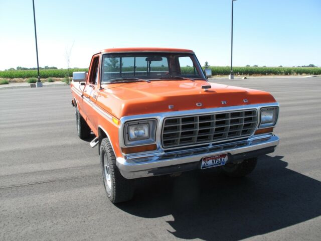 1978 Orange Ford F-250