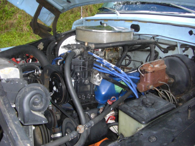 1973 Blue Ford F-250 Standard Cab Pickup