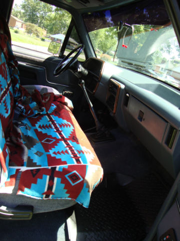 1989 Blue Ford F-250