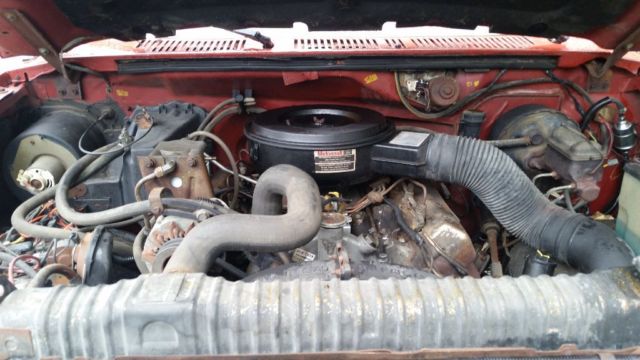 1985 Red Ford Other Pickups