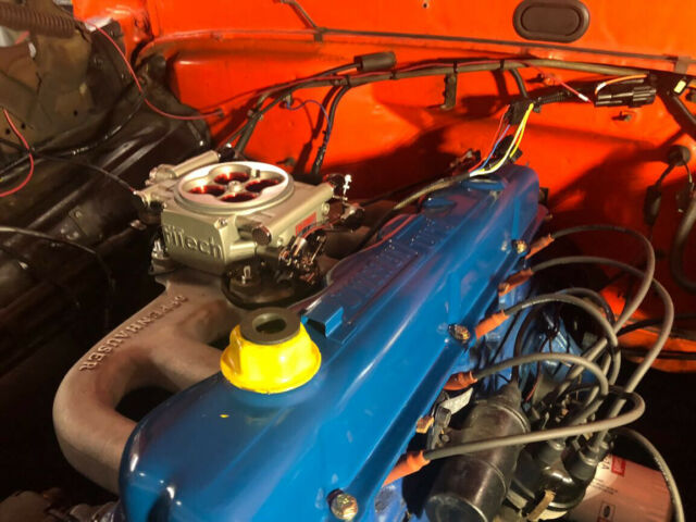 1972 Orange Ford F-250 Crew Cab Pickup