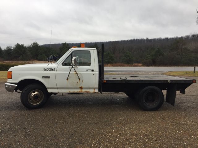 1989 White Ford F-350 Standard Cab Pickup