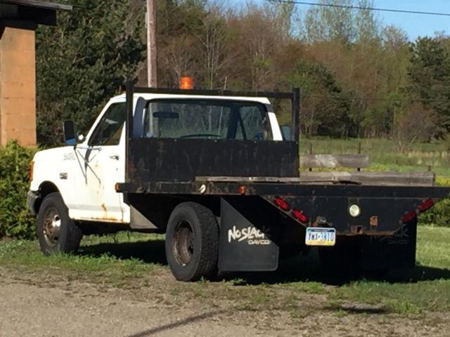 1989 White Ford F-350 Standard Cab Pickup