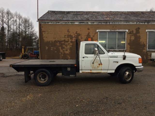 1989 White Ford F-350 Standard Cab Pickup